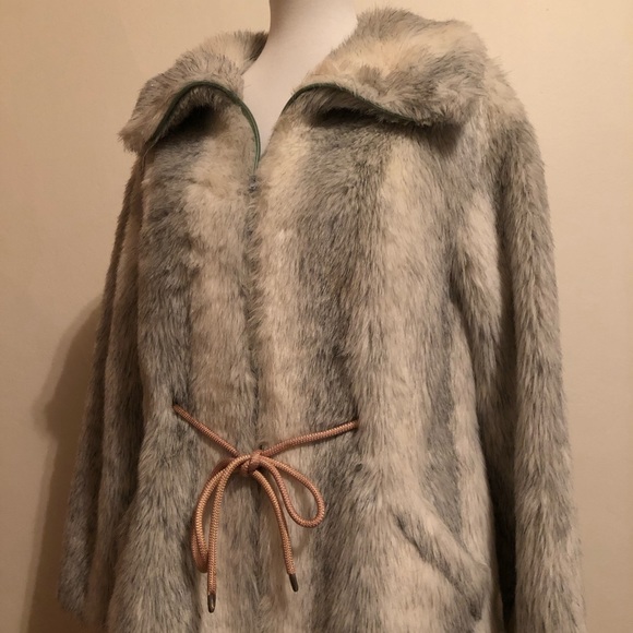 Vintage Cheyenne By Hillmoor Faux Fur Winter Coat - Picture 11 of 12